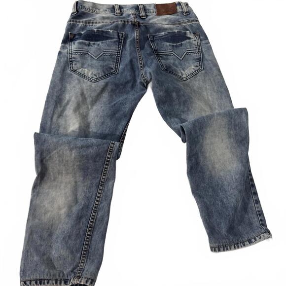 Diesel Men's Jeans Waist 32 Denim Distressed Moto Biker SEE NOTES - Picture 3 of 9